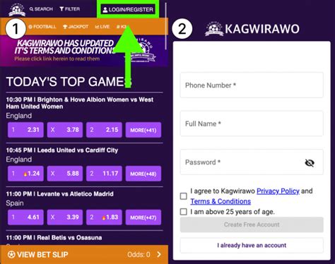 kagwirawo bet register number